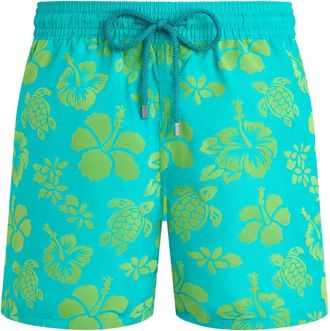 Vilebrequin Costume da bagno Tropical Turtle - Blu