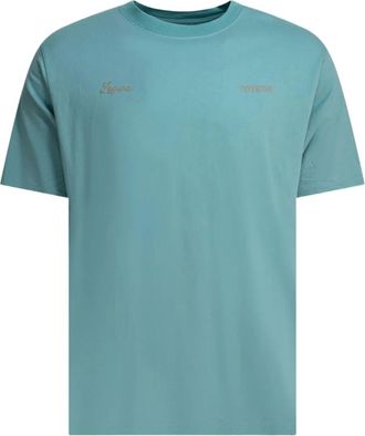 Nonnative T-shirt girocollo in cotone - Blu