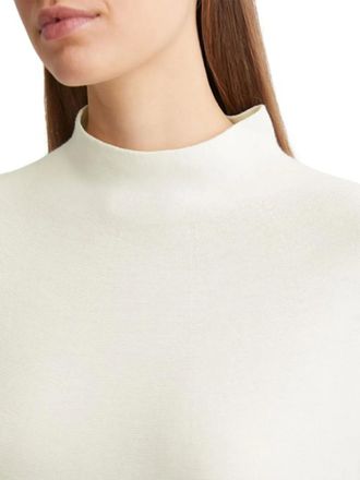 Marc O'Polo Trui met hoge hals - Wit