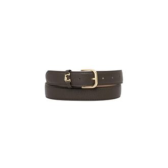 Coccinelle Pad09C Riem - Dames - Accessoires - Groen - Maat: M Leer