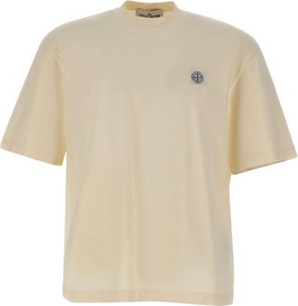 Stone Island Off White Logo T-Shirt