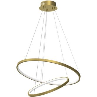 OEM L&aacute;mpara Colgante Led Hoop Gold 51w