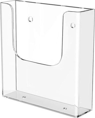Gabrielle 4 Portadocumentos De Pared Acr&iacute;licos A4, Portafolletos A4, Revistero Transparente Para Hoteles, Oficinas Y Restaurantes