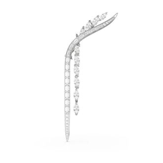 Swarovski Mesmera Broche - Dames - Broches - Grijs - ONE Size - Katoen - Accessoires