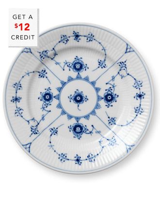ROYAL COPENHAGEN 6.75In Fluted Bread & Butter Platewith $12 Credit