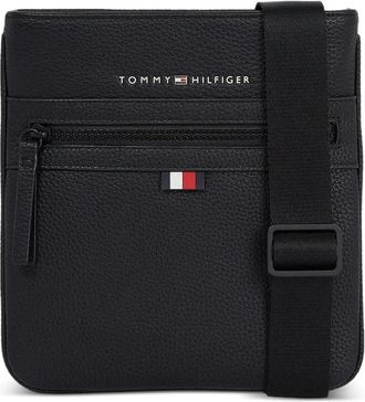 Tommy Hilfiger Essential shoulder bag - men - Polyurethane - One Size - Black