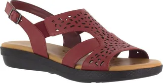 Easy Street Bolt Sandal in Red at Nordstrom, Size 7.5