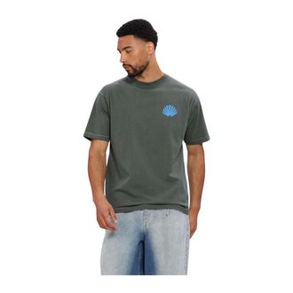 New Amsterdam Surf Association Logo Tee - Dames - Tops - Groen - Maat: S Katoen