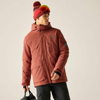 Dare 2B Dare 2B Twin Tip II-skijas voor heren (Rustiek rood)