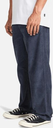 Billabong Mens Billabong Mens Larry Cord Trousers - Blue/Grey - Size: 35/34/32