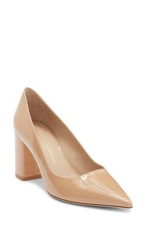 Stuart Weitzman Stuart Power Block 75 Pump in Adobe at Nordstrom Rack, Size 8.5