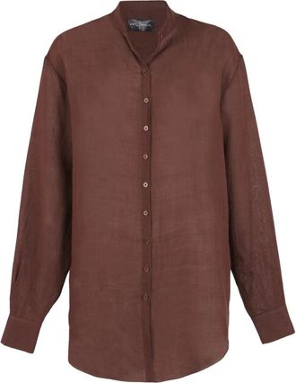 Cortana Raoul Shirt - Dames - Overhemden - Rood - M - Overhemden