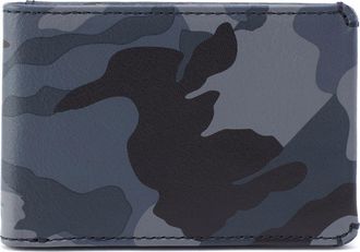Hobo Leather Bifold Wallet in Blue Camo at Nordstrom