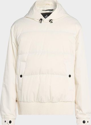 Moncler Mens Quilted Down Hoodie