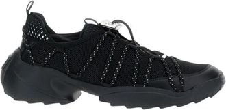 Roger Vivier VIV ON THE RUN Criss Cross - Dames - Sneakers - Zwart - 39 EU - Leer - Schoenen