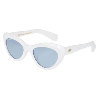 K&agrave;dor Sunglasses, unisex, White, Size: 52 MM Pretty