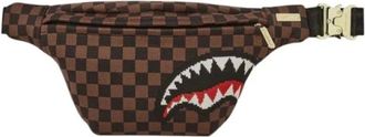 Sprayground Sprayground, Tassen, unisex, Veelkleurig, ONE Size, Leer, Knit Sharks in Paris 2.0 Savvy Crossbody