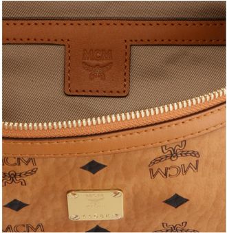 MCM Brown Visetos belt bag