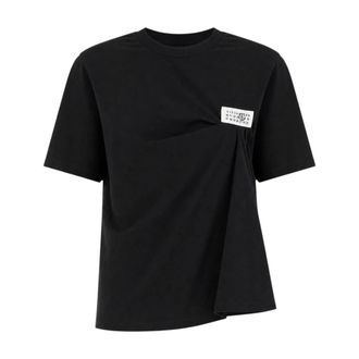 Maison Margiela Dames, Tops, Zwart, Maat: XS Katoen