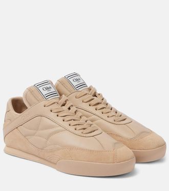 Chloé Chloé Chloé Kick leather low-top sneakers