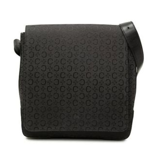Celine Pre-owned Canvas Shoulder Bag - unisex - Pre-owned - Zwart - Maat: ONE Size Leer