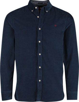 Superdry casual overhemd Superdry donkerblauw botton down