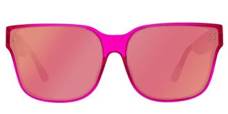 Linda Farrow RUI LFL1467 C2 Mens Sunglasses Pink Size 65