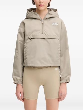 Sporty & Rich hooded pouch-pocket jacket - Neutrals