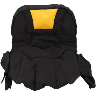 OEM Funda Impermeable Y A Prueba De Polvo Para Asiento De Cortac&eacute;sped, Protector De Asiento Ajustable Para Tractor De Exterior, Negro Y Amarillo --crezuo