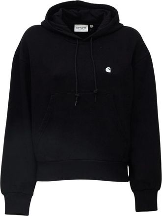 Carhartt Work in Progress Casey Hoodie - Dames - Hoodies - Zwart - S - Katoen - Hoodies & sweatvesten