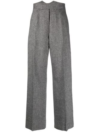 Vivienne Westwood Dark Grey Straight Fit Pants