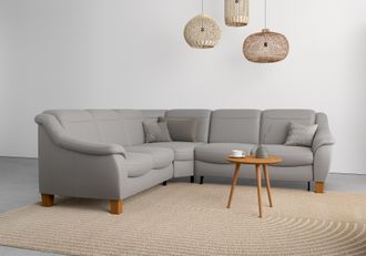 HOME AFFAIRE Ecksofa »Caldera L-Form« Federkern, wahlweise mit Kopfteilverstellung, Bettfunktion, Bettkasten