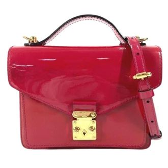 Louis Vuitton Pre-owned Handbags, female, Pink, Size: ONE SIZE Pre-owned Monceau BB Handbag