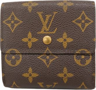 Louis Vuitton Brown Wallet (Tri-Fold) (Pre-Owned)