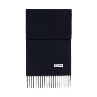 Jil Sander Winter Scarves - Accessories - Hombre - Negro - ONE SIZE