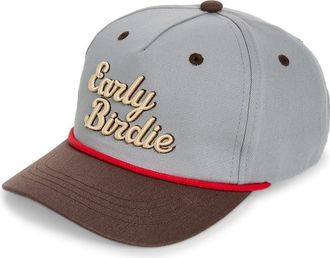 Open Edit Embroidered Baseball Cap in Early Birdie at Nordstrom