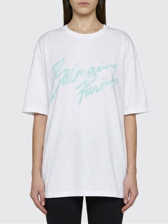 Balmain T-shirts in cotone con logo Balmain