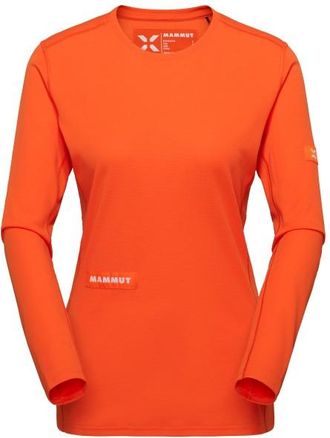 Mammut Eiger Nordwand First Layer Longsleeve Funktionsshirt für Damen | rot