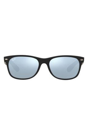 Ray-Ban New Wayfarer Classic 52mm Sunglasses in Black Green at Nordstrom