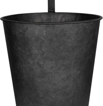 Foreside Home And Garden Set of 3 Hanging Planters Black Metal at Nordstrom