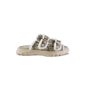 Dior Schoenen, Heren, Beige, 43 EU, Leer, H-Town Sandal