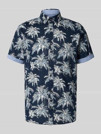 Tom Tailor Regular Fit Freizeithemd aus reiner Baumwolle in Marine, Gr&ouml;&szlig;e XXXL