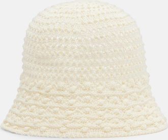Eres Carats crochet bucket hat
