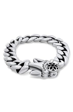 Good Art Hlywd Mens Model 10 AA Bracelet in Sterling Silver at Nordstrom, Size 16 Cm