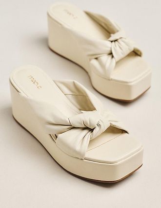 Maeve Knotted Platform Sandals