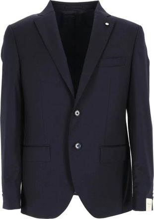 L.B.M. 1911 Giacche Blazer - Heren - Blazers - Blauw - XL - Jassen