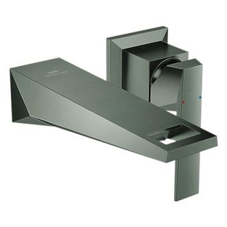 GROHE Grifo De 2 Agujeros Para Lavabo Allure Brilliant 29402 Fms Proy. 161mm Hard Graphite Cepillado, 29402al0