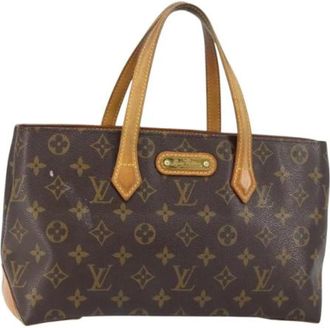 Louis Vuitton Pre-owned Handbags, female, Brown, Size: ONE SIZE Pre-owned Vintage Canvas Handbag