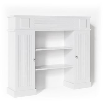 Vicco Marco Para Chimenea, Blanco, 119.5 X 103 Cm