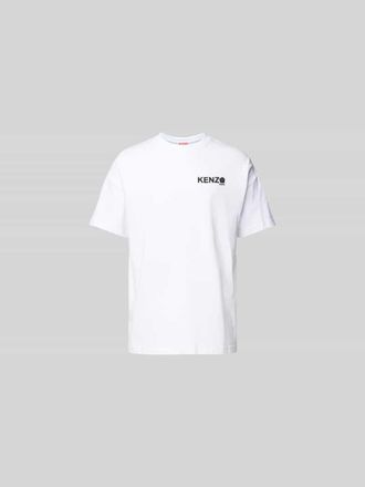 Kenzo T-Shirt aus reiner Baumwolle in Weiss, Gr&ouml;&szlig;e L